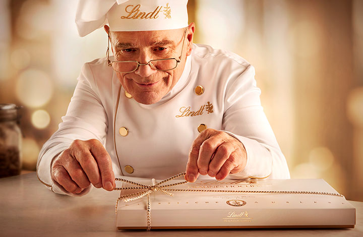 Reve de pralines LINDT dans one bonbonnière Reve de pralines LINDT dans one bonbonnière