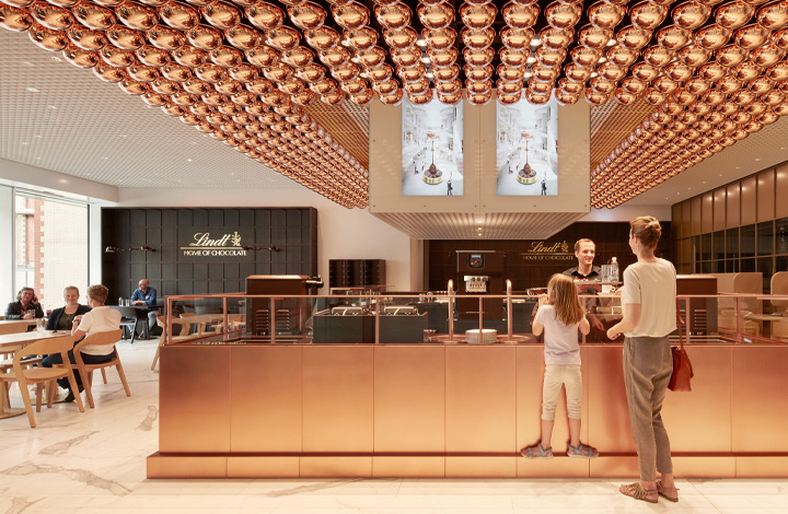 Le Café de la Lindt Home of Chocolate vous invite à vous attarder Le Café de la Lindt Home of Chocolate vous invite à vous attarder